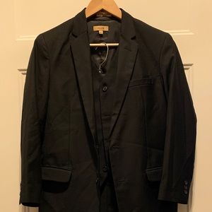 Class club boys 3-piece suit set black